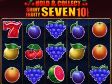 Shiny Fruity Seven 10 Lines Hold and Spin