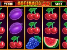 Hot Fruits 20 Cash Spins