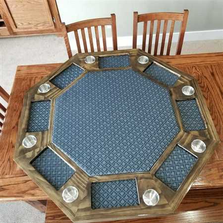 Custom Solid Wood 60Pro Round Poker Table | Premium Game Room Furniture by Jack Game Room