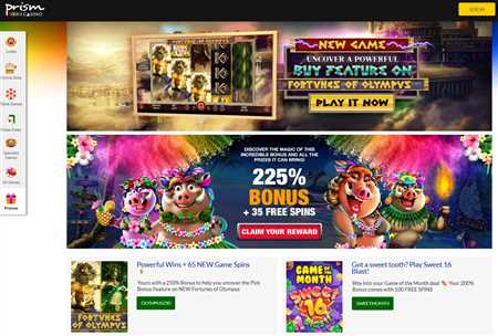 Exclusive No Deposit Bonus for Prism Casino: Claim Up to 700% Match Bonus with Code FMRNWB3