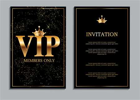 Exclusive VIP Membership Card Templates: Premium Metallic Vector Set for Luxury Clubs and Boutiques