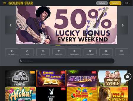 Golden Star Golden Star Casino: Get 100% Bonus Now!
